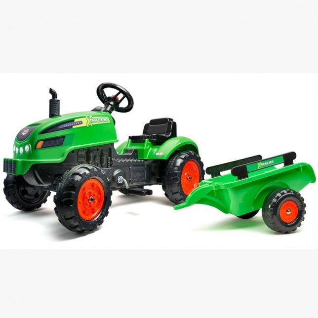Minamas traktorius su priekaba "FALK  X Tractor"