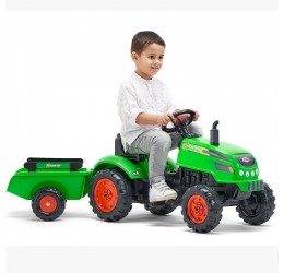 Minamas traktorius su priekaba "FALK  X Tractor"