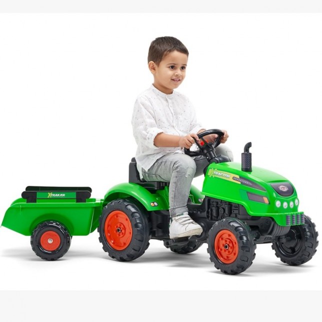 Minamas traktorius su priekaba "FALK  X Tractor"