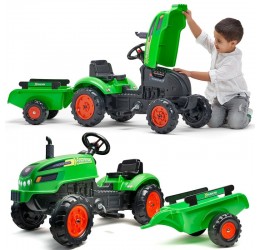Minamas traktorius su priekaba "FALK  X Tractor"
