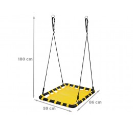Geltona SkyFlyer supynė 76x102cm