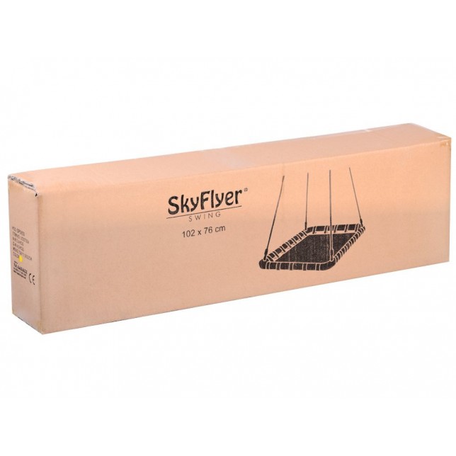 Mėlyna SkyFlyer sūpynė 76x102cm
