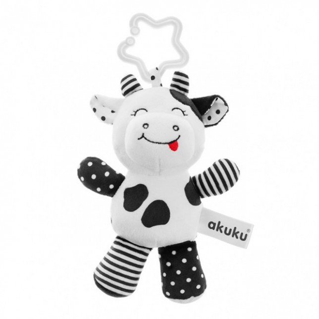 Akuku pliušinis žaislas ''Cow''