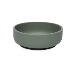 Prilimpantis silikono dubenėlis "Ash Green"