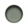 Prilimpantis silikono dubenėlis "Ash Green"