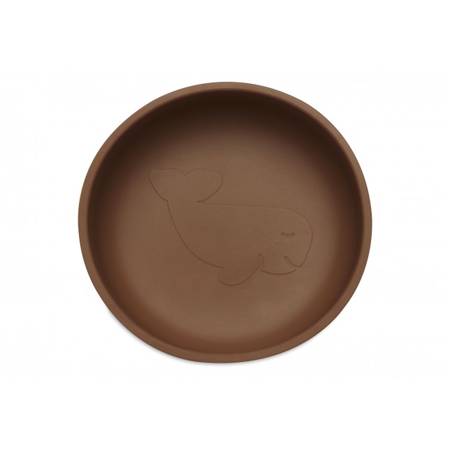 Prilimpantis silikono dubenėlis "Karamelė"
