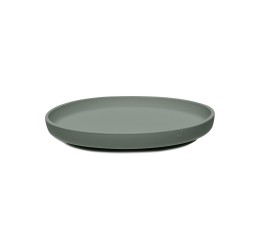 Prilimpanti silikono lėkštutė "Ash Green"