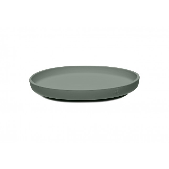 Prilimpanti silikono lėkštutė "Ash Green"