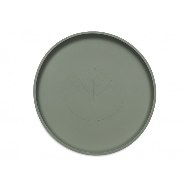 Prilimpanti silikono lėkštutė "Ash Green"