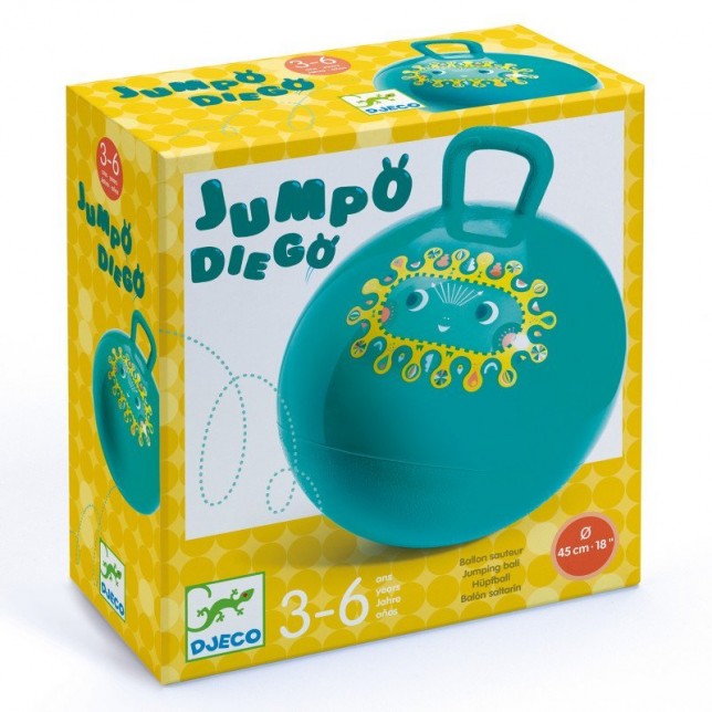 Šoklus mankštos kamuolys "Jumpo Diego"
