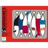 Atminties lavinimo kortų žaidimas "Sardinės" 5+