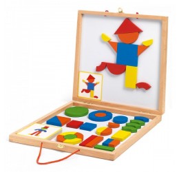 Magnetinės kaladėlės "Formos" 4+