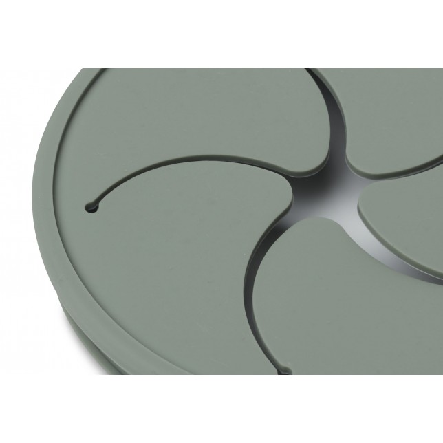 Silikoninis puodelis užkandžiams "Ash Green"
