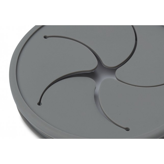 Silikoninis puodelis užkandžiams "Storm Grey"