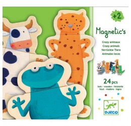 Djeco magnetinė dėlionė "Linksmieji draugai"