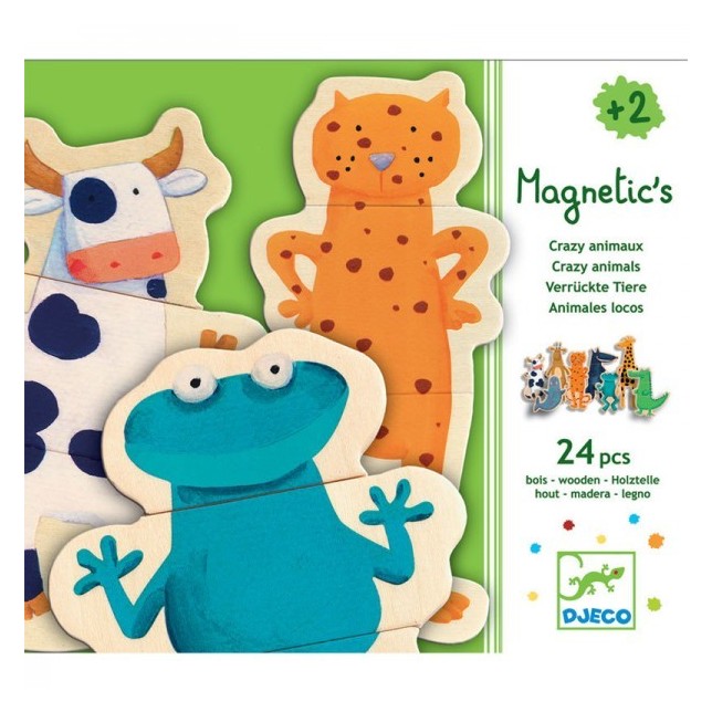 Djeco magnetinė dėlionė "Linksmieji draugai"