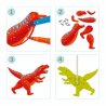 Djeco rinkinys lėlės marionetes "Dinozaurai"