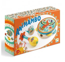 Vaikiškų muzikos instrumentų rinkinys "Animambo"
