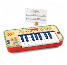 Medinis muzikos instrumentas "Sintezatorius"