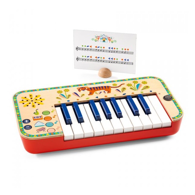 Medinis muzikos instrumentas "Sintezatorius"