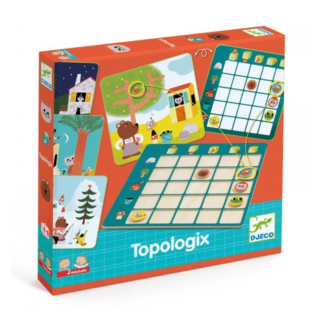 Djeco edukacinis žaidimas "Topologix"