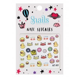 SNAILS mieli nagų lipdukai "Ančiukai"