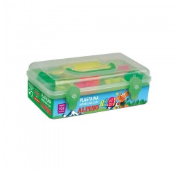 ALPINO Plastilino rinkinys su priedais (7 spalvos)