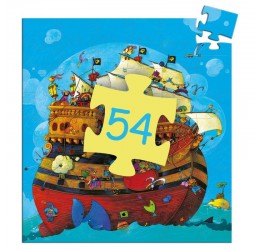 Djeco dėlionė "Piratų" 54d.