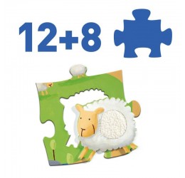 Didelė Djeco dėlionė "Ferma" 3+