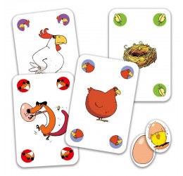 Djeco kortų žaidimas "Piou Piou" 5+