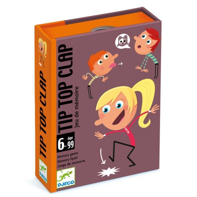 Atminties lavinimo - stalo žaidimas "Tip Top Clap"