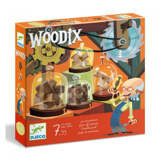 Medinis galvosūkis vaikams "Woodix" 7+