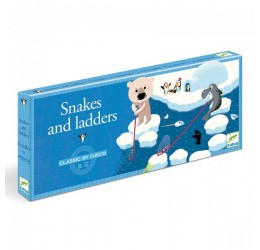Djeco stalo žaidimas vaikams "Snakes and ladders" 5+