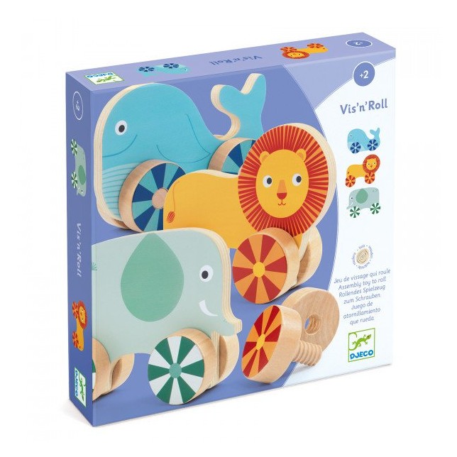 Medinis žaislas vaikams "Vis "n"roll" 2+