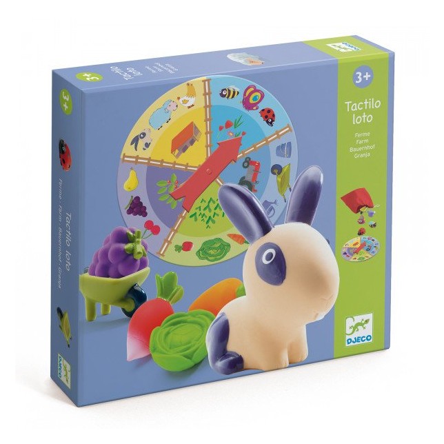 Djeco Tactilo Loto "Ferma" 3+
