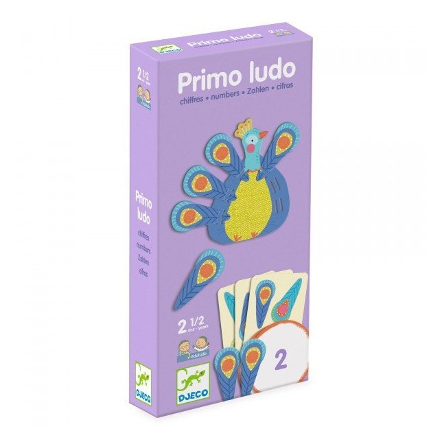 Lavinamasis žaidimas mažiesiems "Primo Ludo 123"