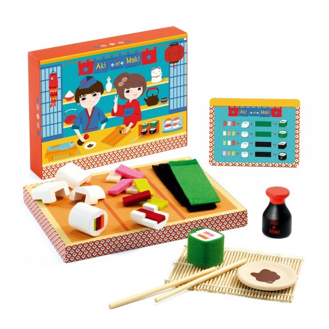Djeco Maisto gaminimo rinkinys - "Sushi"