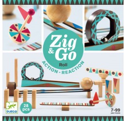 Statybinis rinkinys "Zig & Go" 28 dalys