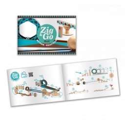 Statybinis rinkinys "Zig & Go" 28 dalys