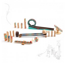 Statybinis rinkinys "Zig & Go" 28 dalys