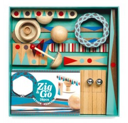 Statybinis rinkinys "Zig & Go" 28 dalys