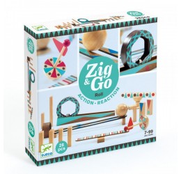 Statybinis rinkinys "Zig & Go" 28 dalys