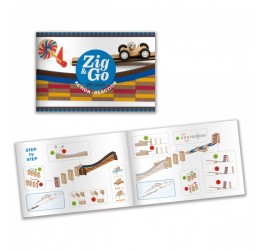Statybinis rinkinys "Zig & Go" 45 dalys