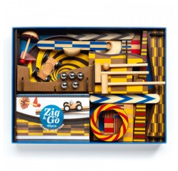 Statybinis rinkinys "Zig & Go" 45 dalys
