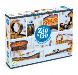 Statybinis rinkinys "Zig & Go" 45 dalys