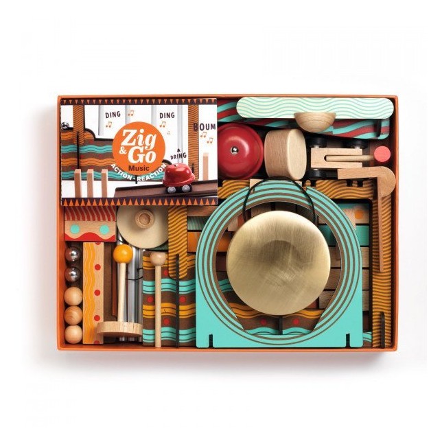 Statybinis rinkinys "Zig & Go muzika" 52 dalys