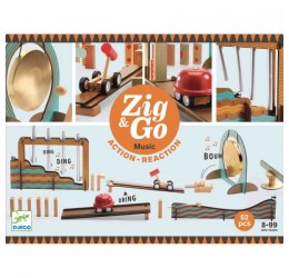 Statybinis rinkinys "Zig & Go muzika" 52 dalys