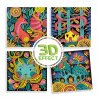 3D dažymo rinkinys su flomasteriais "Miškas"