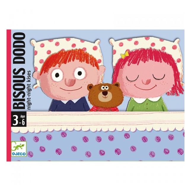 Kortų žaidimas vaikams "Bisous Dodo"