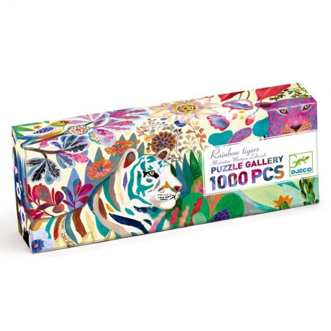 Djeco puzlė galerija "Tigrai" 1000 d.